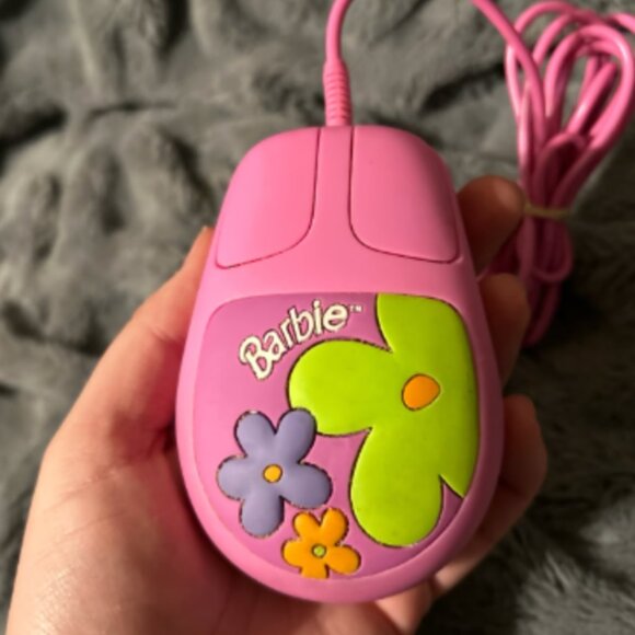 Vintage Barbie Computer Mouse 1999 - Picture 2 of 4